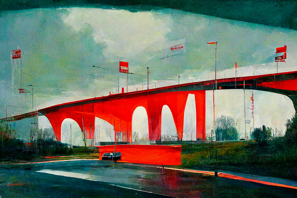 Rote Brücken